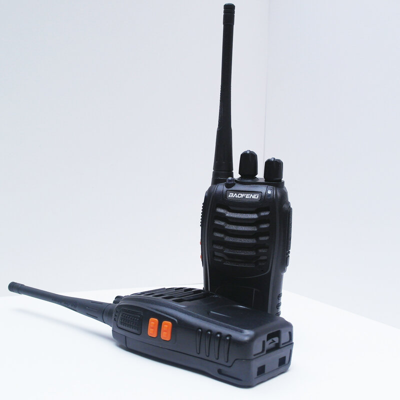 1/2 حزمة الحرة الحديث 2 قطعة/الوحدة Baofeng اسلكية تاكي BF-888S UHF 400-470 ميجا هرتز هام راديو Baofeng 888s VOX راديو مع سماعة