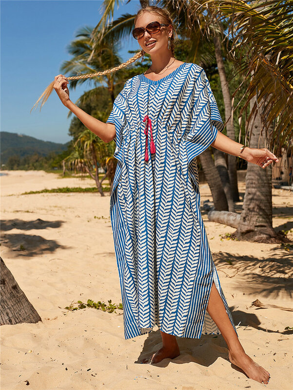 Bohoblue ريترو الرباط بيكيني لباس المرأة شاطئ لباس الشاطئ لباس سباحة التستر رداء دي بلاج Sarong