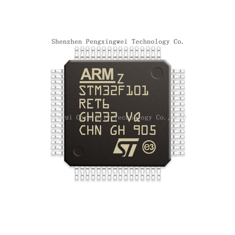 STM STM32 متحكم صغير ، STM32F ، STM32F101 ، RET6 ، STM32F101RET6 ، LQFP-64 ، MCU ، MPU ، SOC ، 100% الأصلي ، في الأوراق المالية ، جديد