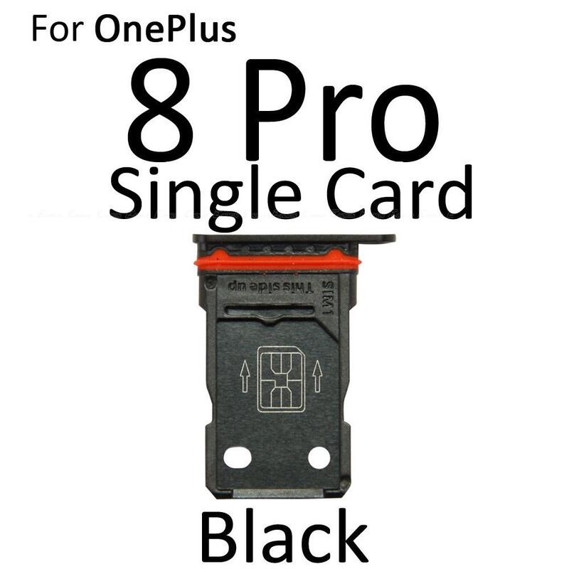 Sim بطاقة صينية ل OnePlus 7 7T 8 برو 8T سيم بطاقة فتحة حامل إصلاح أجزاء كله بيع