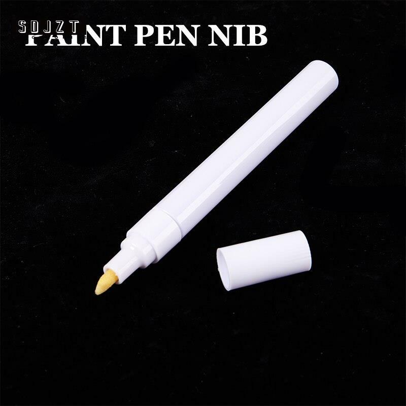 1PC Empty Refillable Pen Blank 3-6MM Double Head Reversible Tube Paint Pen Fine Tip Marker Aluminum Pipe Paint Pen Accessories