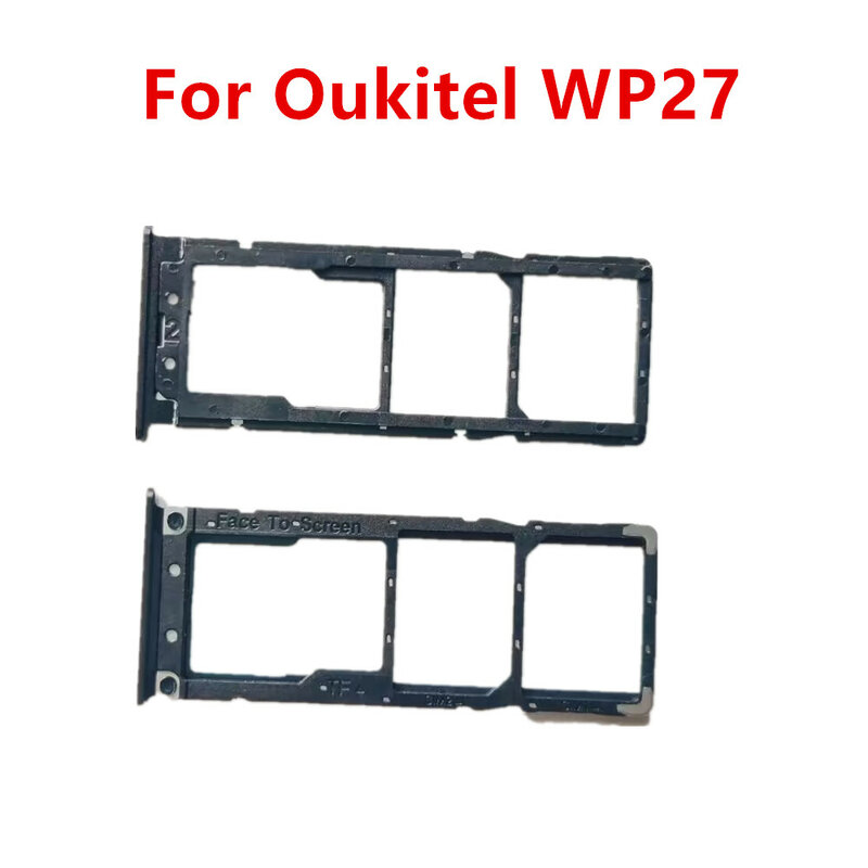 فتحة الهاتف الخليوي الأصلي ل Oukitel WP27 ، سيم TF حامل بطاقة ، فتحة صينية ، استبدال جزء ، 6.78 "، جديد