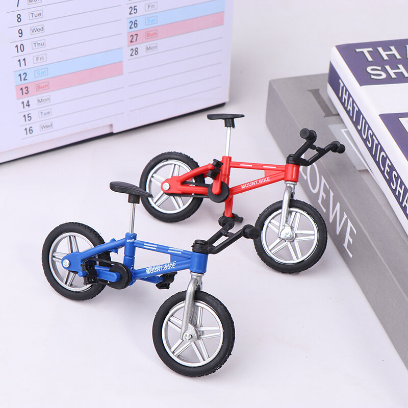 ألعاب نموذج دراجة التجميع الصغيرة BMX ، سبيكة الرجعية ، أدوات صغيرة ، هدية