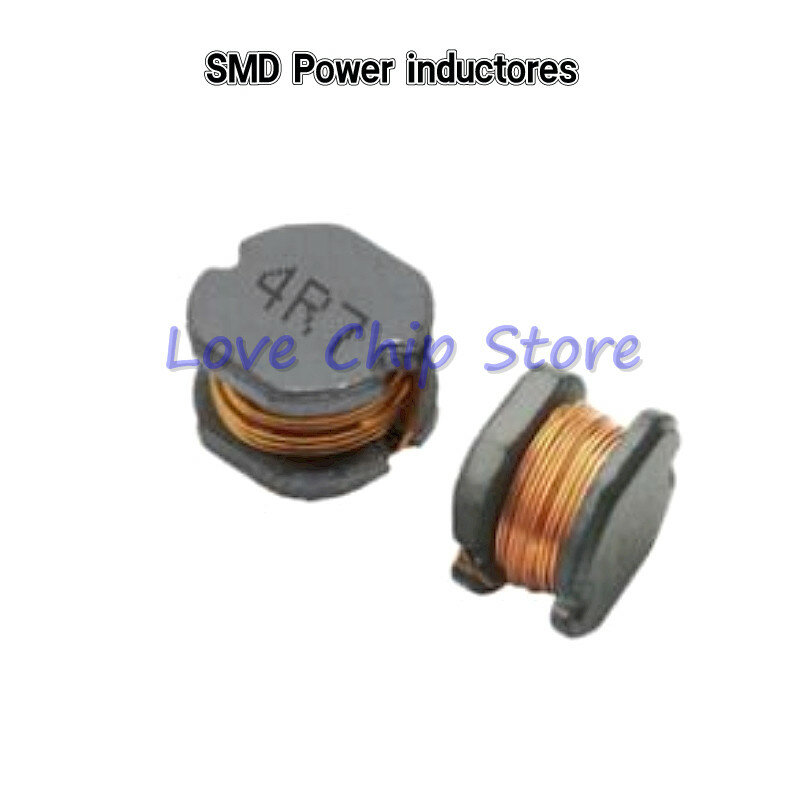 50 قطعة Inductores دي potencia SMD ، الطاقة مغو ، CD43 1uH 1.5UH 2.2UH 3.3UH 4.7UH 6.8UH 10UH 15UH 1R0 1R5 2R2 3R3 4R7 6R8