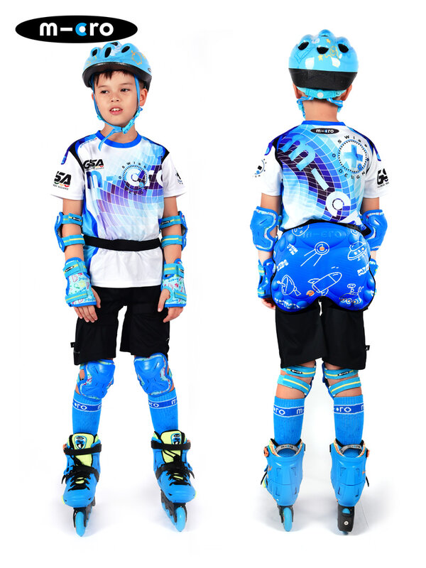 Swiss Micro وسادة الورك للأطفال حماية بعقب-مادة إيفا للتزلج والتزلج والتزلج على الجليد والتزلج مع تصميم الرسوم المتحركة