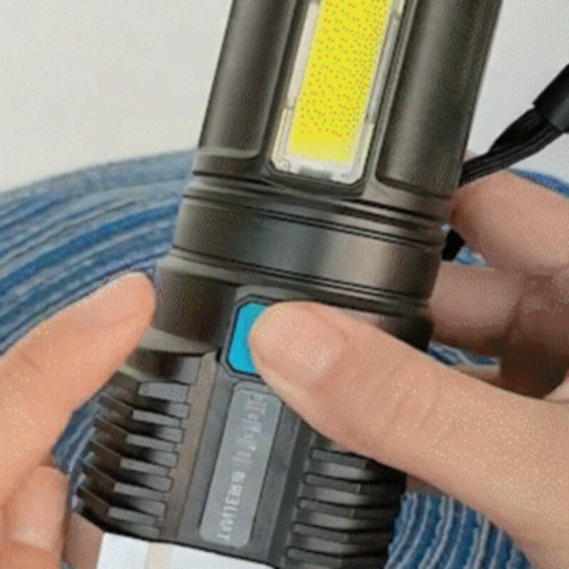 مصباح LED قوي التكتيكية الشعلة في الهواء الطلق USB قابلة للشحن Linterna مصباح مقاوم للماء فائقة مشرق المضادة للانفجار مصباح يدوي