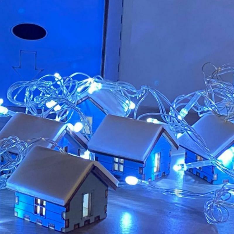 مقاوم للماء LED وميض الجنية سلسلة أضواء ، بطارية تعمل بالطاقة أضواء الزخرفية ، Lights بها بنفسك أضواء صياغة ، 3.3 قدم ، 10