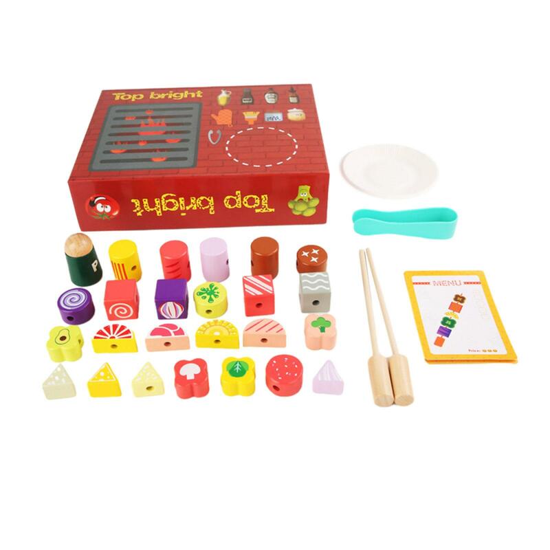 مجموعة ألعاب شواء تفاعلية للأطفال ، لعبة مطبخ للأولاد والبنات ، سن 3 ، 4 ، 5 ، 6 ، 7