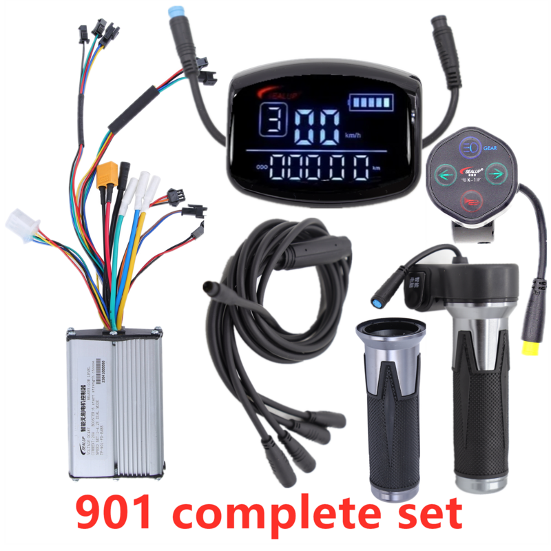 SEALUP Electric Scooter Motor Controller TF-901 Acceleration Throttle Power Switch Middle LCD Display Scooter Part