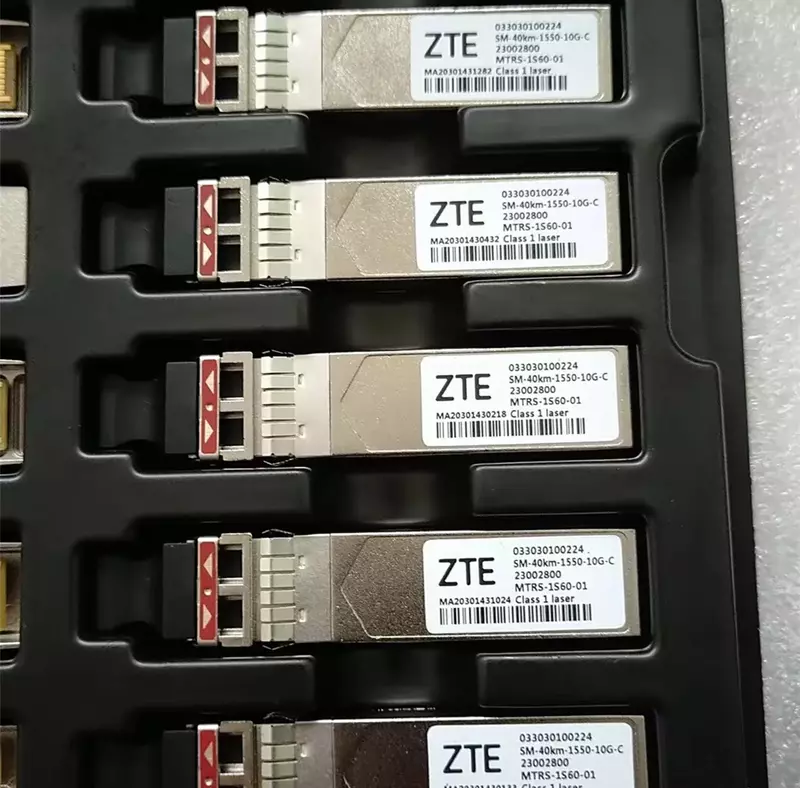 جهاز إرسال واستقبال من الألياف الضوئية ZTE ، 10 غرام ، 40 غرام