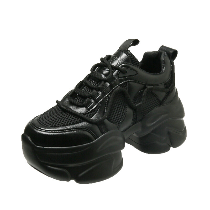 أحذية نسائية 2023 عالية الجودة بلون سادة برباط علوي أحذية نسائية مبركن تخفيضات هائلة أحذية رياضية صيفية للسيدات Zapatillas