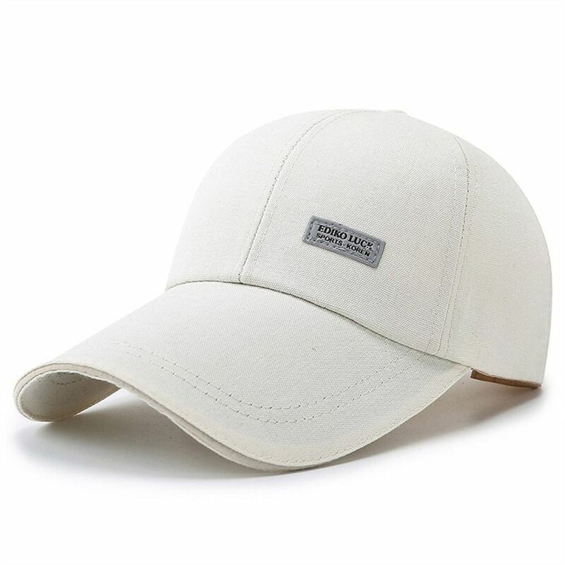 قبعة بيسبول قابلة للتعديل للرجال والنساء ، قبعة طويلة الحواف ، قبعة أبي أحادية اللون ، قبعة متعددة الاستخدامات ، أزياء