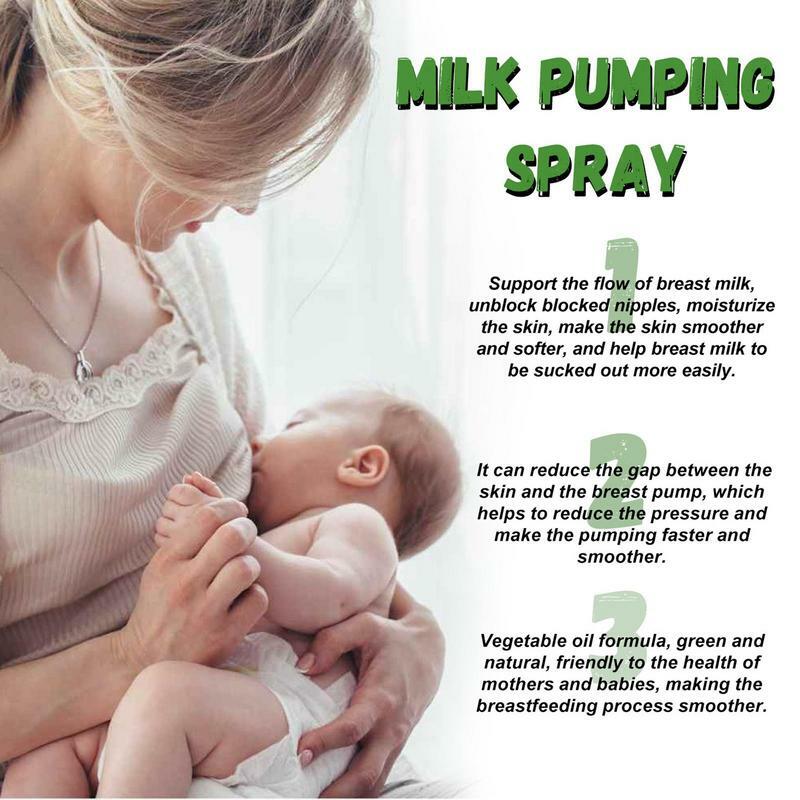 رزاز ضخ الحليب الرضاعة الطبيعية ، إصلاح الترطيب ، رذاذ الثدي غير دهني ، العناية بالرضاعة الطبيعية ، 118 مللي