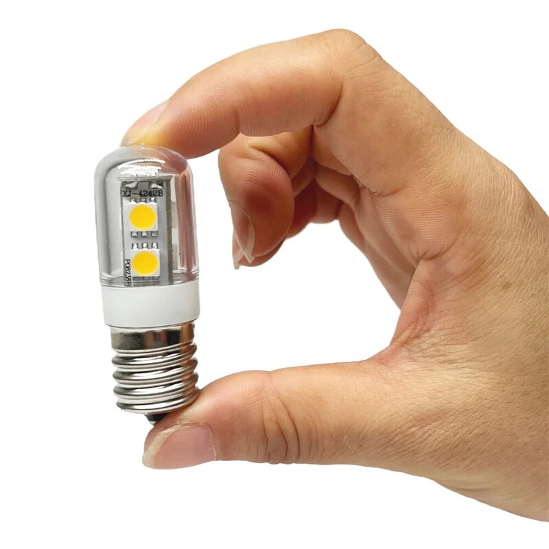 E14 E12 E17 LED الثلاجة ضوء لمبة الثلاجة الذرة لمبة LED مصباح أبيض/دافئ الأبيض استبدال الهالوجين الثريا أضواء 110/220 فولت