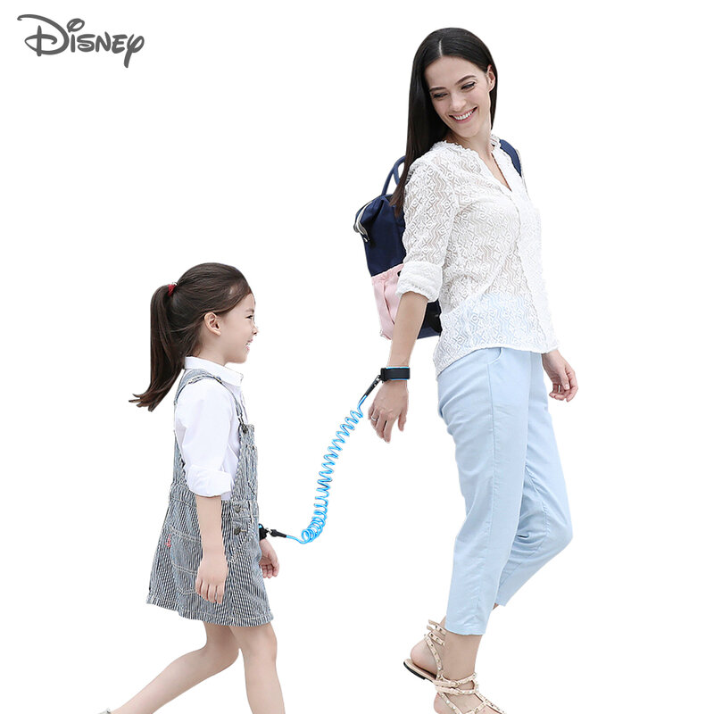 Disney-سوار للأطفال الصغار ، مضاد للخسارة ، 1.8 متر, حزام مع قفل ، حزام مضاد للخسارة