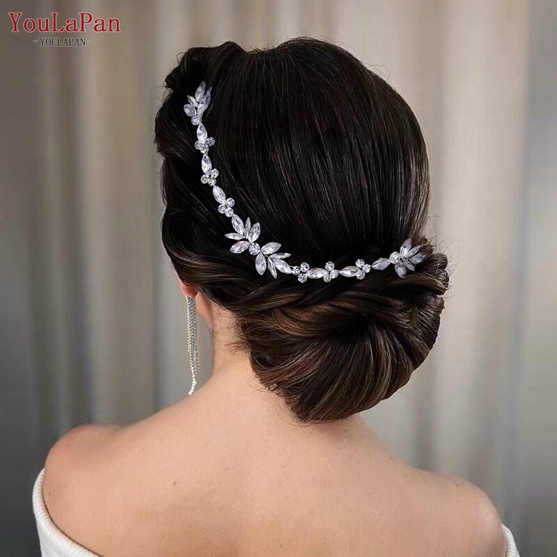 YouLaPan-مشط شعر يدوي الصنع للعروس ، عقال رائع ، اكسسوارات للشعر ، أغطية الرأس رائع ، مأدبة الزفاف ، HP564