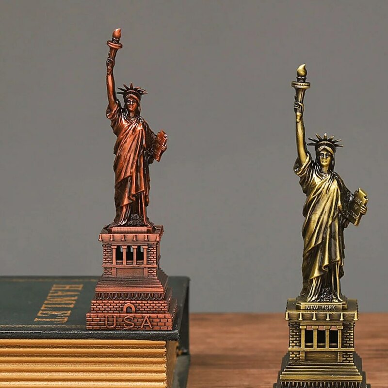 تمثال الحرية لطاولة الطعام المركزية ، الهدايا التذكارية ، ديكور تمثال الحديقة
