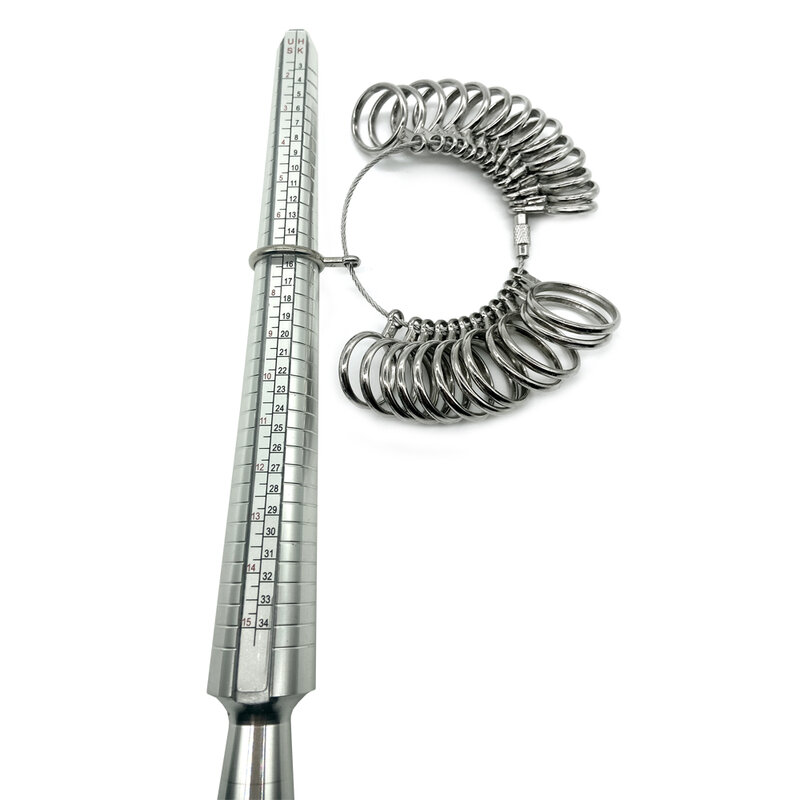 KS النسر حلقة sizer قياس البنصر أداة التحجيم HK/US/EU/JP حجم القياسات حلقة Sizer أدوات قياس اكسسوار مجوهرات