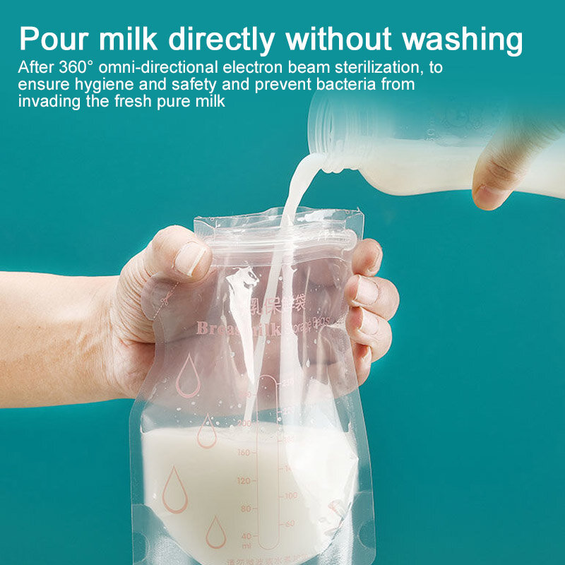 30 قطعة 100/150/250 مللي تخزين حليب الثدي حاويات أكياس الحليب الفريزر الأمومة تخزين أغذية الأطفال BPA الحرة آمنة تغذية الحفاظ على أكياس