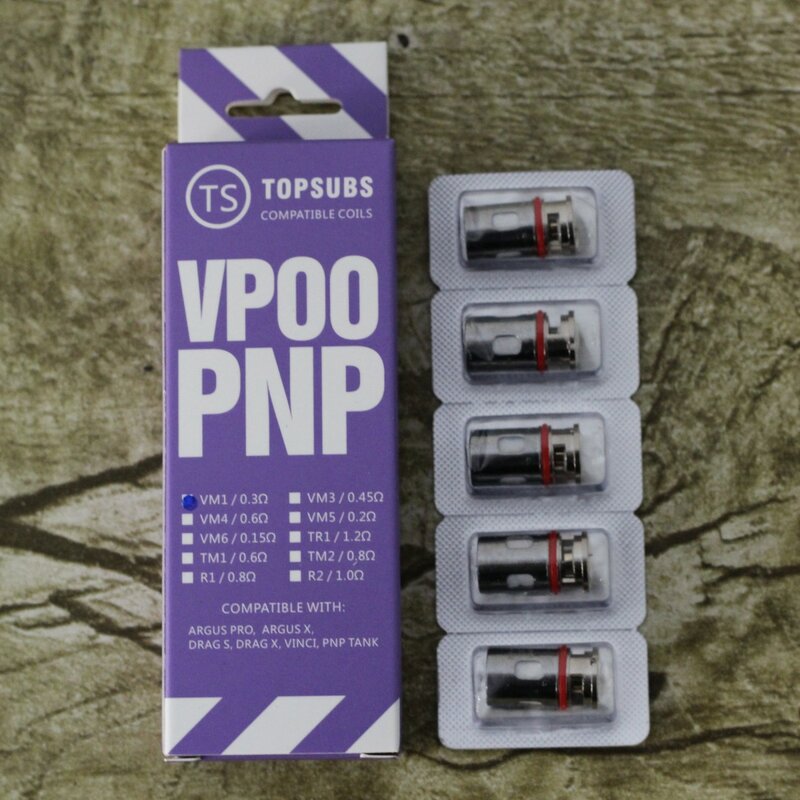 ارجوس PNP استبدال لفائف ، متوافق مع VOOPOO ، مجموعة أجهزة نظام جراب الهواء ، X برو GT ، حزمة 5 قطعة