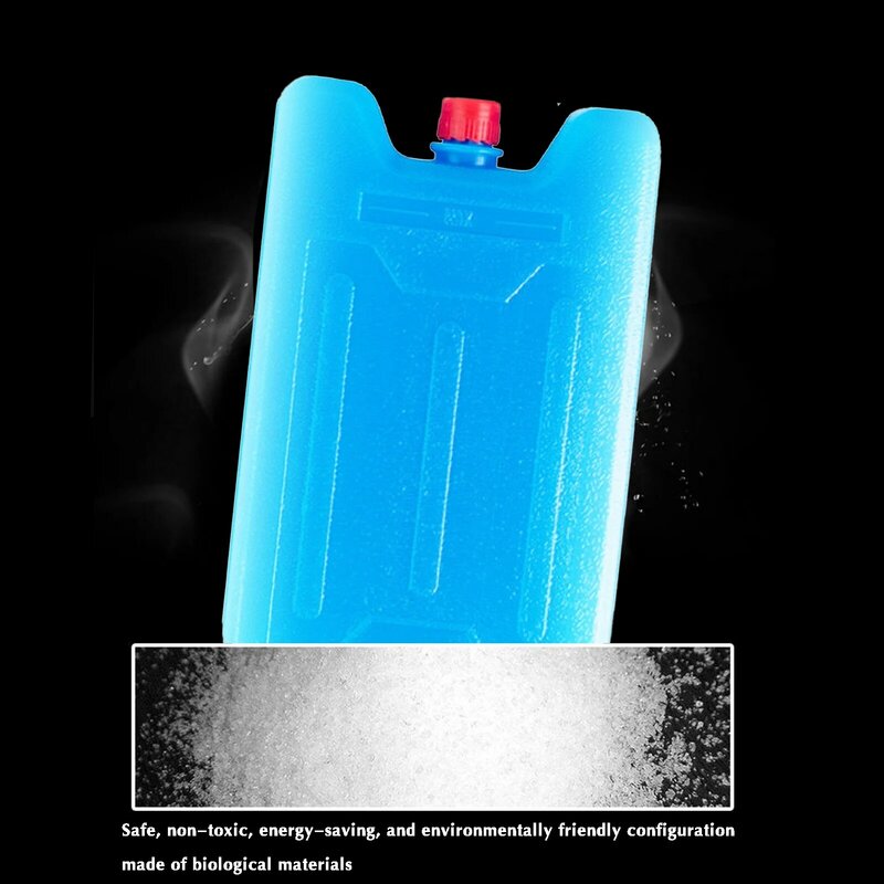 يمكن إعادة استخدامها الجليد الطوب كتلة الجليد حزمة مانعة للتسرب طويلة الأمد صندوق المجمدة للبريد الغذاء المجمدة الشحن