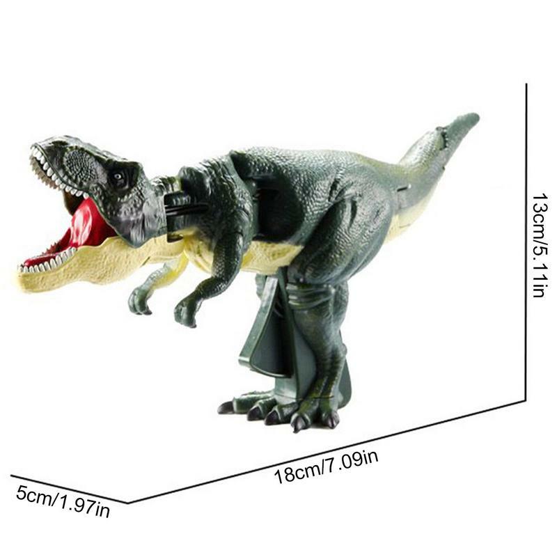 سوينغ ديناصور لعب للأطفال ، دينو الجوراسي ، نموذج الديناصور ريكس ، لعبة أحمق مع الصوت والحركة ، مضحك ، الصحافة دوران
