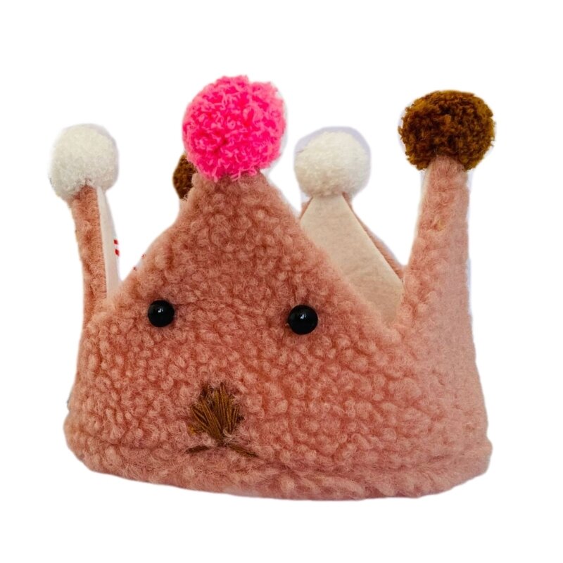 قبعة الدب على شكل تاج للأطفال يجب أن تمتلكها لديكورات حفلات استقبال الأطفال من أجل لحظة لا تُنسى مع دروبشيبينغ