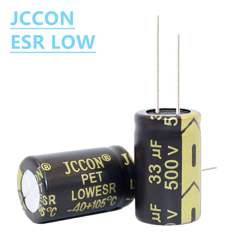 مكثف كهربائى من الألومنيوم عالي التردد JCCON ، منخفض ESR ، 25 فولت ، 35 فولت ، 50 فولت ، 63 فولت ، بجهد V ، بجهد V ، بجهد V ، بجهد V ، 68 ، من من من من ، من 2 إلى 10