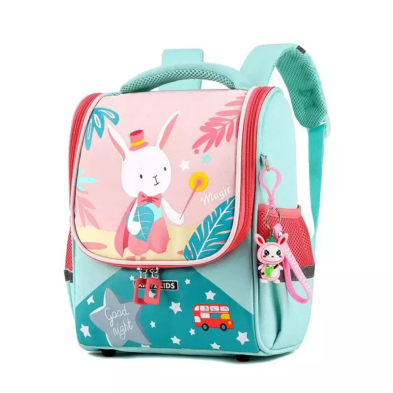 حقائب ظهر ظريفة للفتيات والأطفال على شكل أرنب حقيبة مدرسية عالية الجودة لرياض الأطفال حقيبة ظهر للأولاد على شكل ديناصور 2-6 سنوات