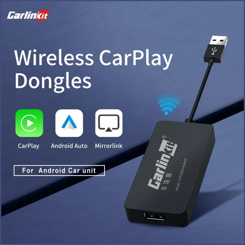 CarlinKit-USB اللاسلكية CarPlay دونغل ، السلكية أندرويد ، صندوق منظمة العفو الدولية ، ميرورلينك ، سيارة مشغل الوسائط المتعددة ، بلوتوث ، السيارات الاتصال ، رائجة البيع
