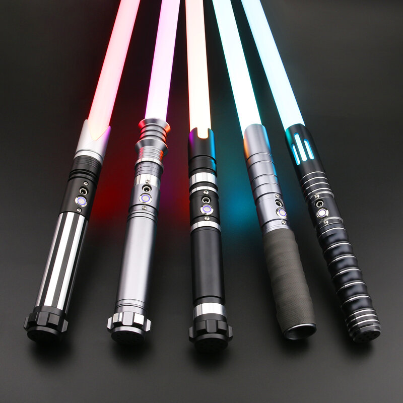 TXQSABER-Neo Pixel light saber ، أرجوحة ناعمة ، مبارزة ثقيلة ، RGB ، 12 لونًا ، FOC Blaster ، سيف Jedi Ecopixel ، ألعاب ليزر Snpixel