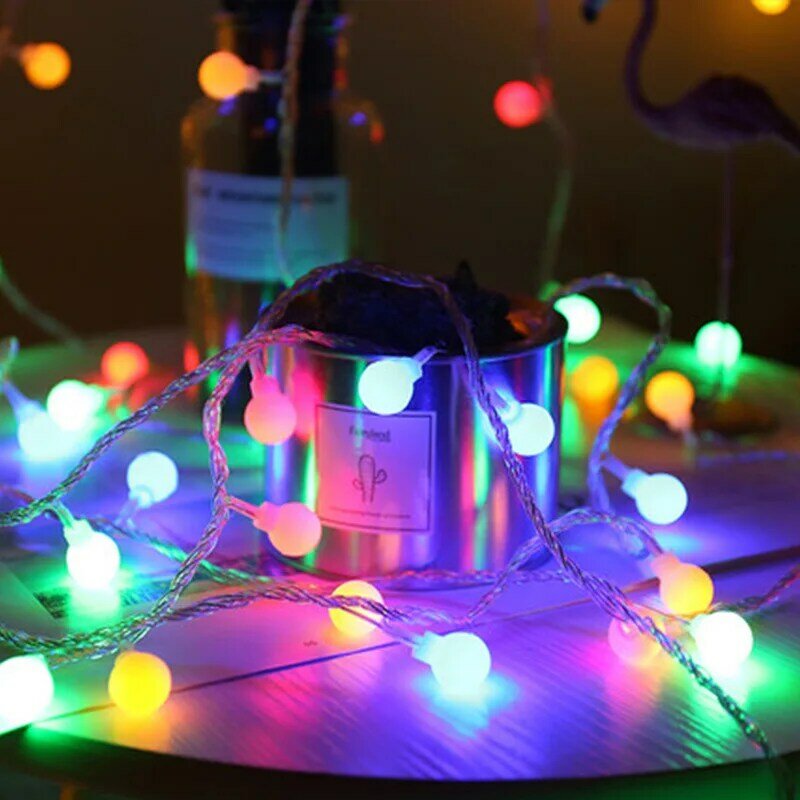 متجمد ضوء الكرة الصغيرة للتخييم ، خيمة في الهواء الطلق ، المظلة ، الغلاف الجوي ، زينة عيد الميلاد