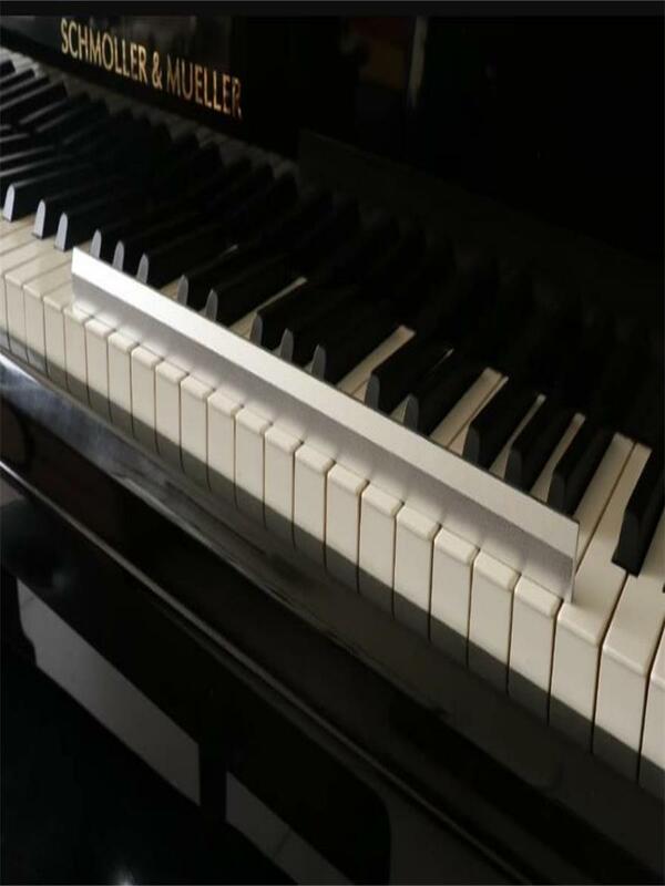 البيانو أداة سبائك الألومنيوم مفتاح مسطرة مسطحة لقياس ارتفاع المفتاح