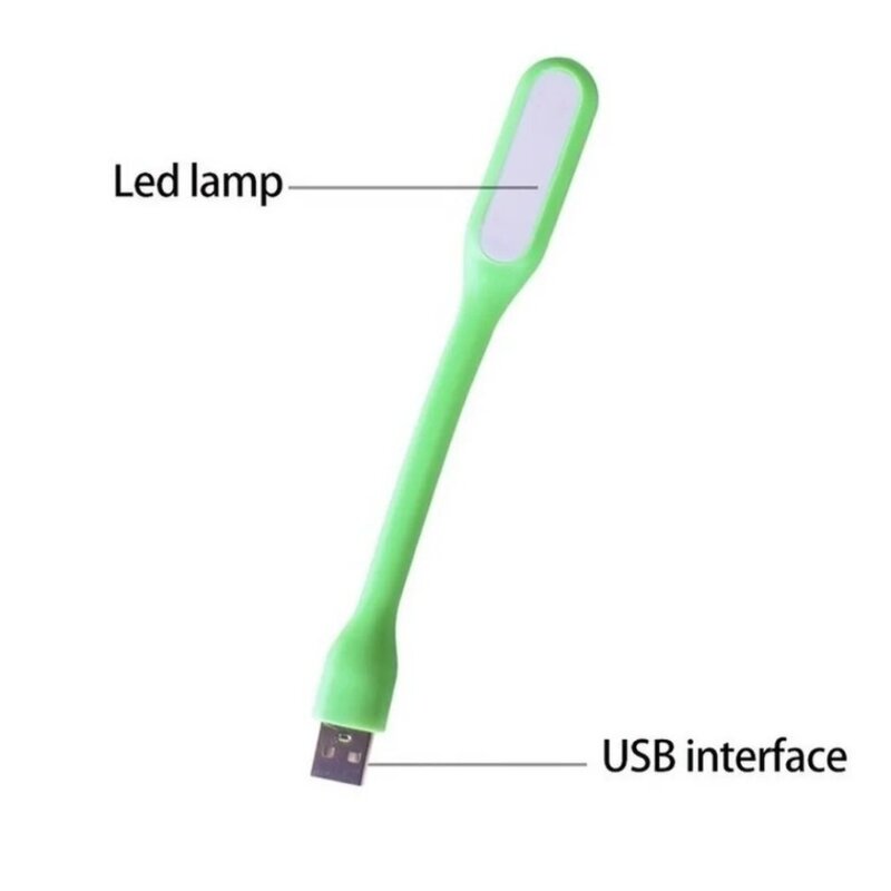 SeeMpp-USB 5 فولت LED كتاب صغير القراءة الخفيفة ، مصغرة السفر الجدول مصباح ، قوة البنك ، الكمبيوتر ، دفتر ، كمبيوتر محمول ، مرنة ، انحناء ، ضوء الليل