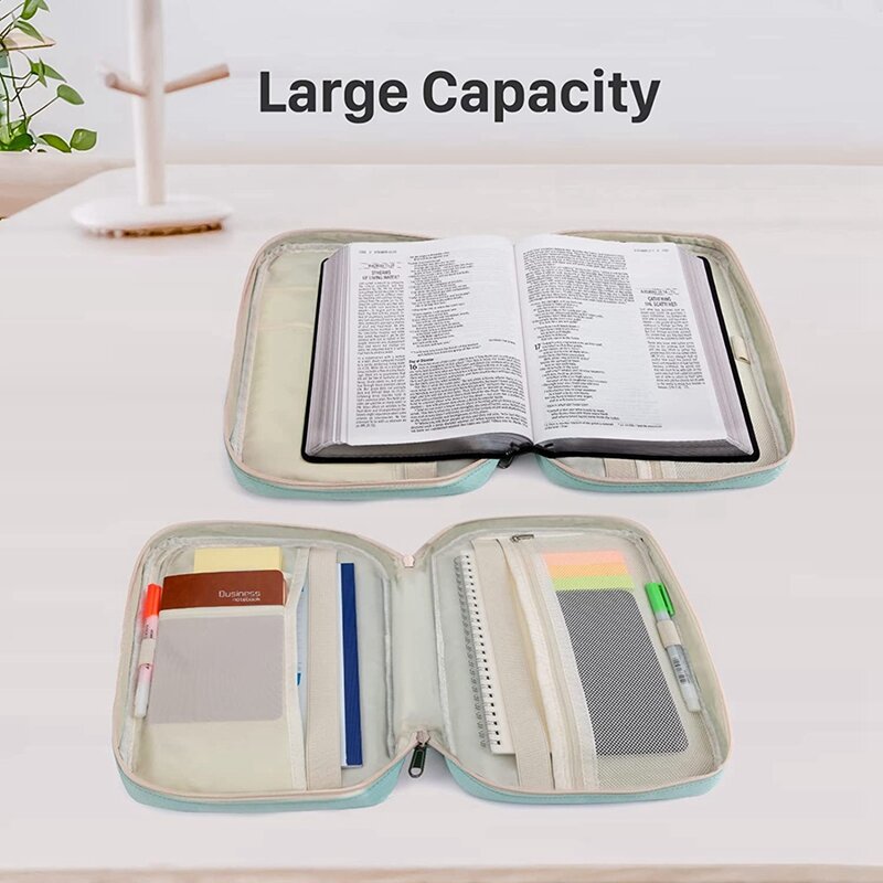 حقيبة تخزين الكتاب المقدس للأطفال ، حامل قراءة الكتب ، حقيبة يد إلكترونية للكمبيوتر اللوحي ، ب
