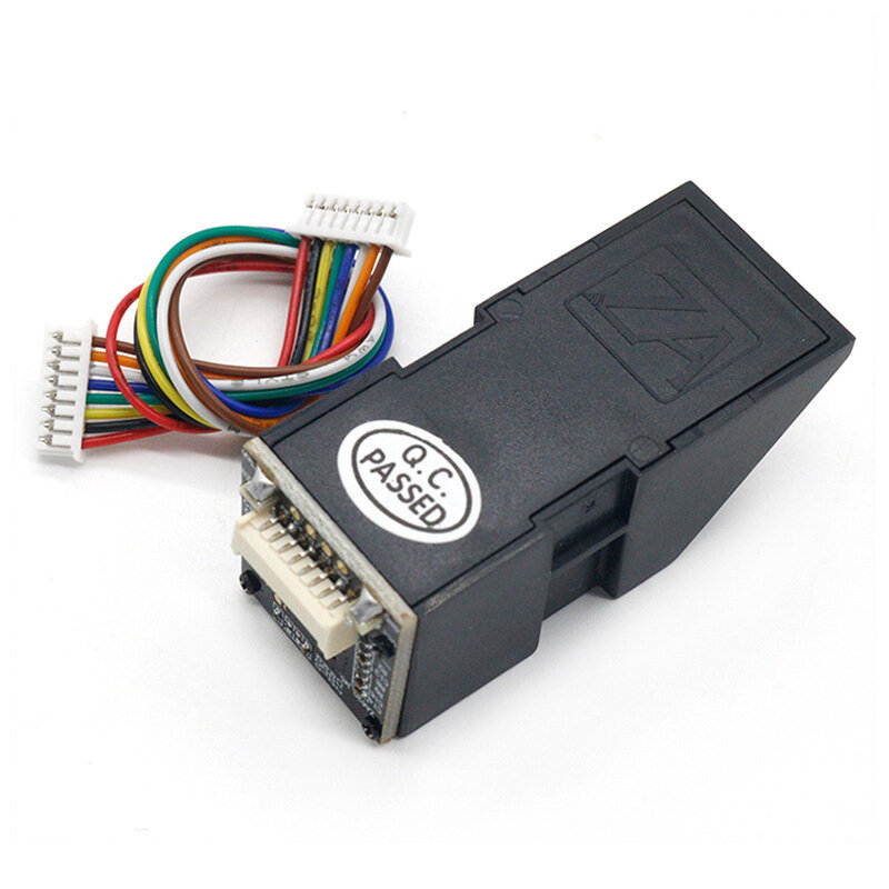 AS608 قارئ بصمات الأصابع وحدة الاستشعار 500 ديسيبل متوحد الخواص التكامل البصرية بصمة بصمة وحدة USB/UART واجهة مع كابل
