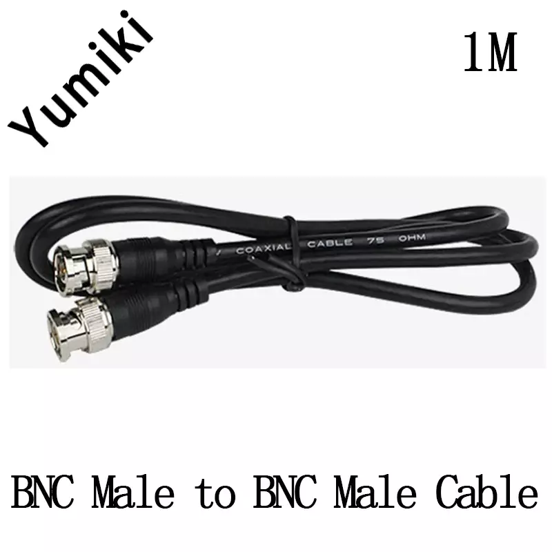 Yumiki SYV-75-3 1 متر/2 متر/3 متر/5 متر/10 متر محوري BNC كابل ل كاميرا تلفزيونات الدوائر المغلقة BNC الذكور إلى BNC ذكر الحبل M/M