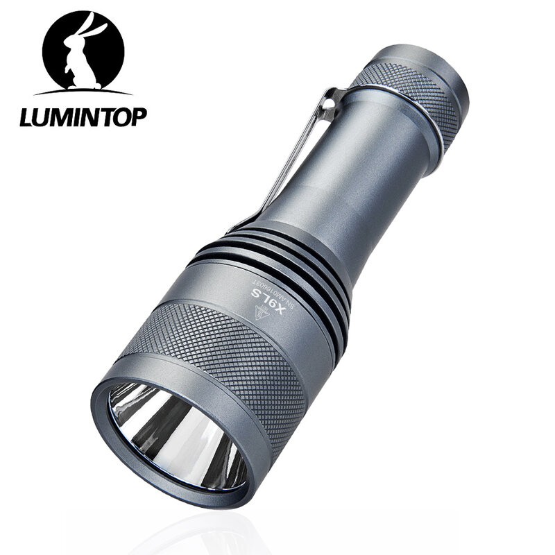 EDC LED مصباح يدوي عالية الطاقة ضوء الدفاع عن النفس الشعلة 1800 لومينز التخييم في الهواء الطلق الإضاءة 21700/18650 بطارية FW21 X9LS