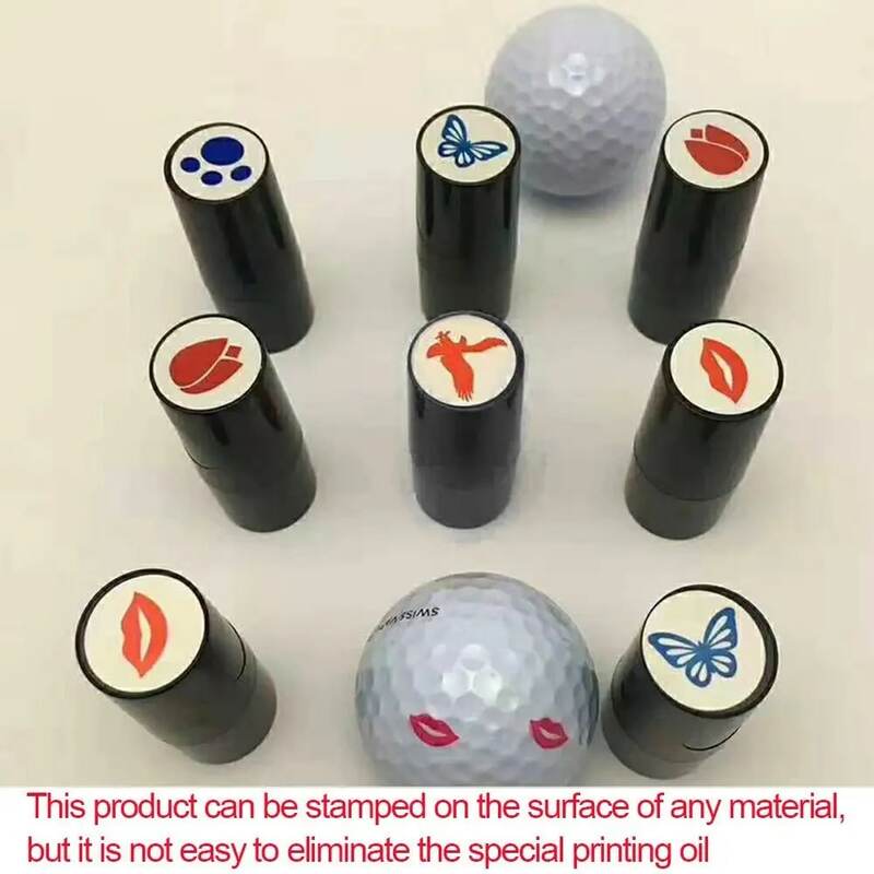 علامة ختم الجولف البلاستيكية المتينة ، ختم علامة ختم كرة الغولف ، هدية إكسسوارات الجولف