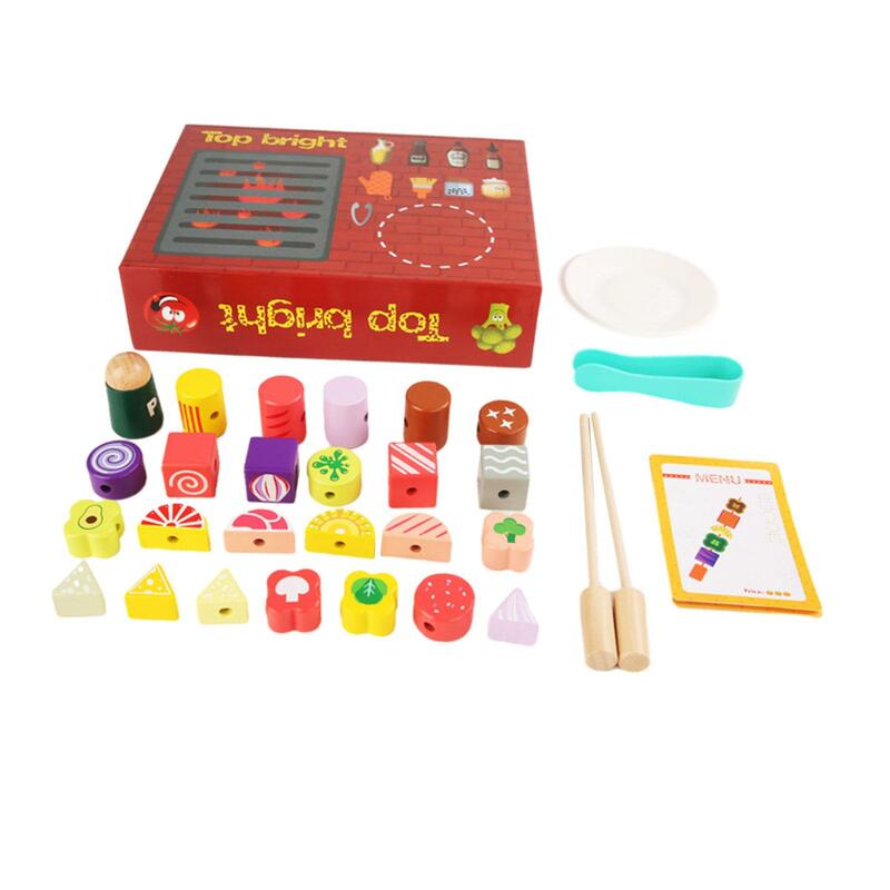 مجموعة ألعاب شواء تفاعلية للأطفال ، لعبة مطبخ للأولاد والبنات ، سن 3 ، 4 ، 5 ، 6 ، 7