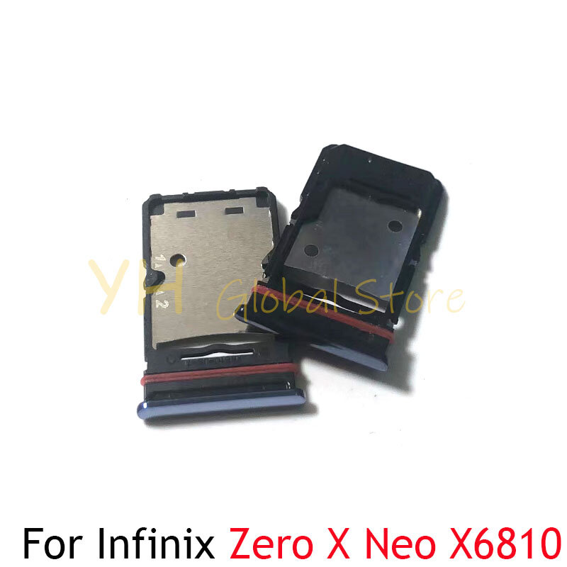 درج بطاقة Sim لـ infinix zero 20 30 x neo x6810 x6821 x6731 ، قطع غيار إصلاح