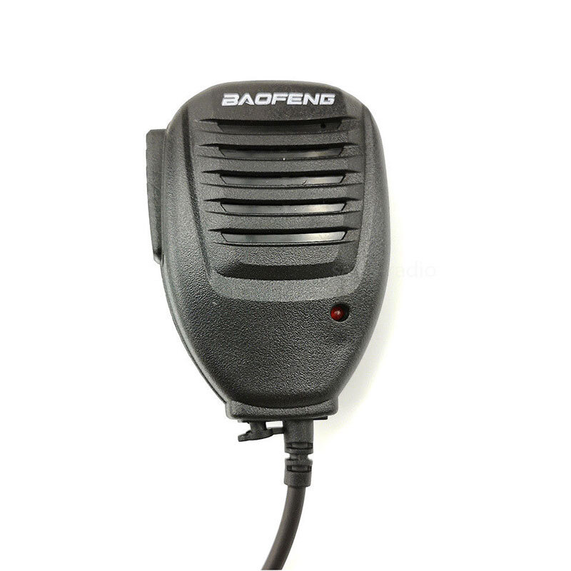Baofeng-الأصلي PTT ميكروفون مكبر الصوت ، UV-9R زائد ، UV-XR ، BF-9700 ، UV-S22 برو ، مقاوم للماء ، الكتف ، اسلكية تخاطب ، 10 قطعة
