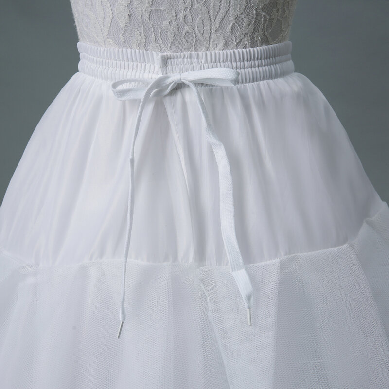 تنورة قصيرة من التول لفستان الزفاف ، تنورة قصيرة ، ثوب كرة ، بدون طوق ، إكسسوارات زفاف ، تنورة تحتية طويلة ، 4 طبقات ، 6 طبقات ، 8 طبقات