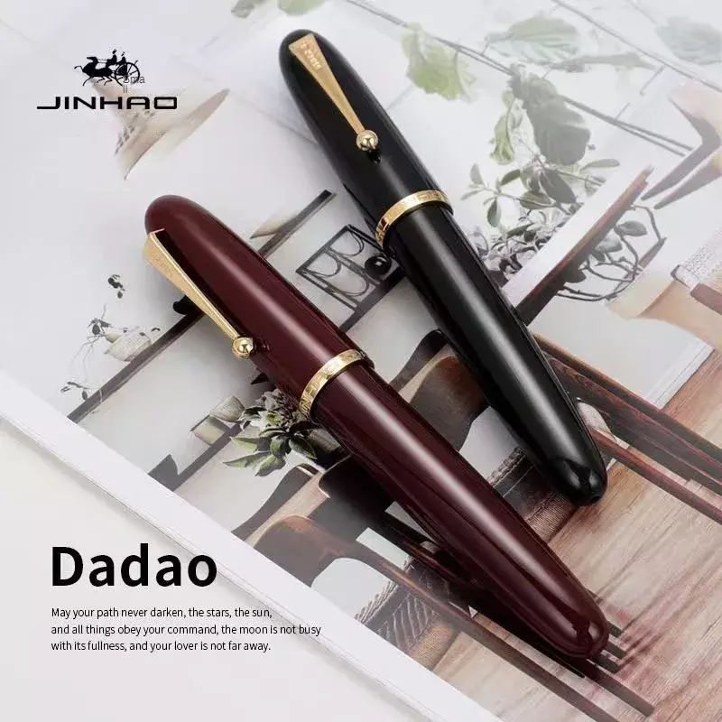 JinHao 9019 داداو قلم حبر ، قلم دوران شفاف ، بنك الاستثمار القومي 40 مللي متر ، القرطاسية الفاخرة ، المكتب ، اللوازم المدرسية ، أقلام الكتابة