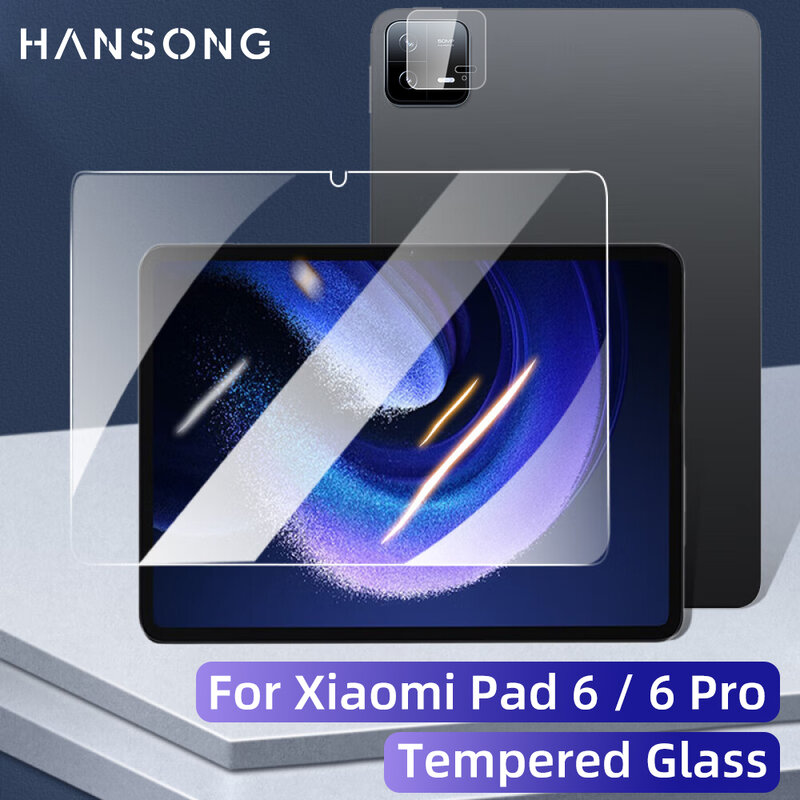 واقي شاشة من الزجاج المقسى لهاتف شاومي Mi Pad 6 Pro ، طبقة واقية ، 11in ، 2023