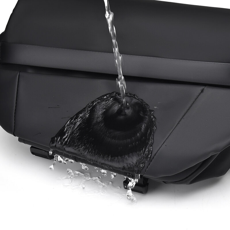 Toposhine-حقيبة كتف واحدة مضادة للماء للرجال ، حقيبة كروسبودي ، حقيبة الصدر العصرية خفيفة الوزن ، الراقية التنقل ، أكياس صغيرة الترفيه