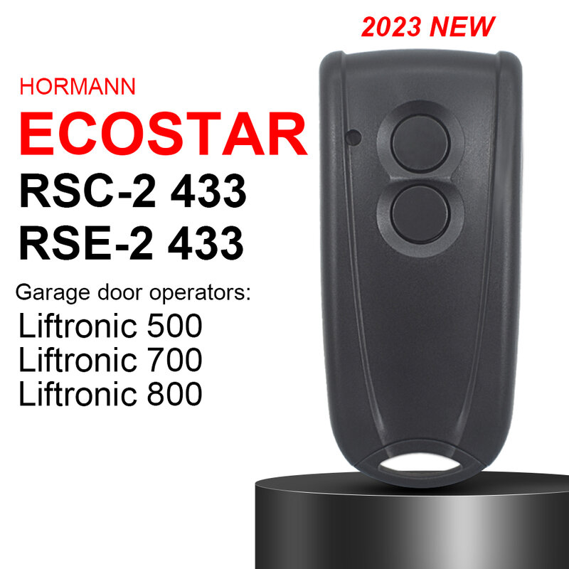 جهاز تحكم عن بعد باب جراج Hormann ECOSTAR RSC2 RSE2 433.92 ميجاهرتز بديل لـ Liftronic 500 700 800