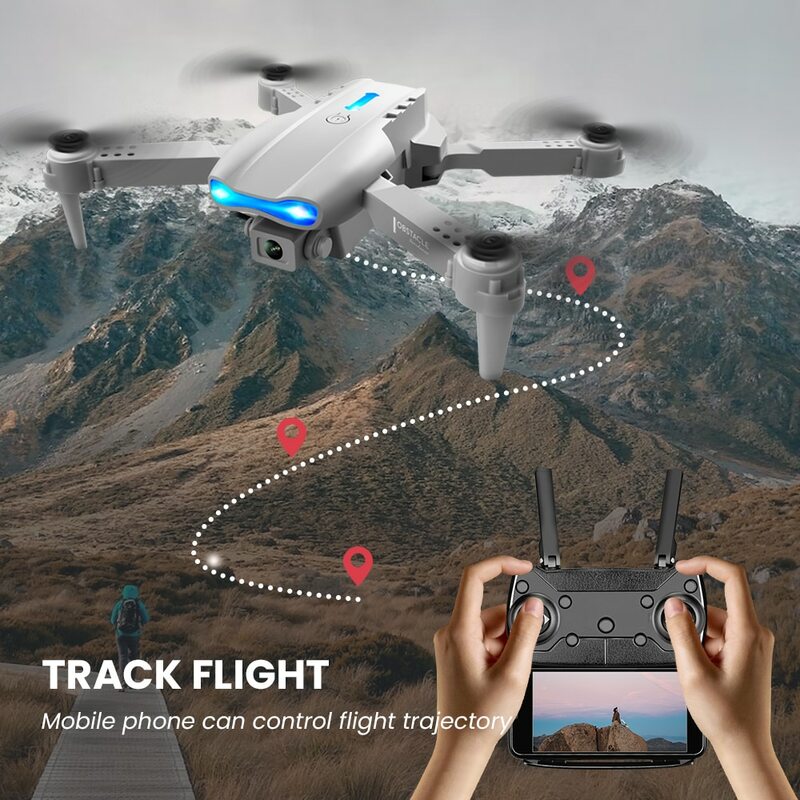 كاميرا صغيرة قابلة للطي RC بدون طيار ، E99 K3 برو ، وضع عقد عالية ، التصوير الجوي ، ألعاب كوادكوبتر ، هليكوبتر ، 4K ، واي فاي ، 4K