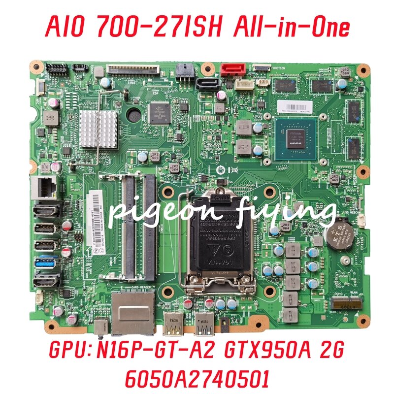 لوحة رئيسية متكاملة لهاتف Lenovo ، لوحة رئيسية لهاتف AIO 700-27ISH ، DDR3 ، FRU: 00UW029 ، 00UW017 ، 6050A2740501 ، 100% تم اختبارها على ما يرام