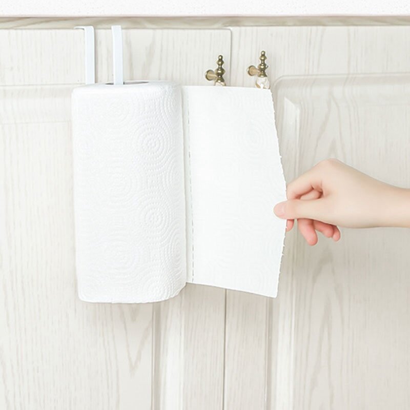 المكونات في الحمام المطبخ المرحاض رف حامل الورق الملفوف حامل معدني شماعات منشفة معلقة نوع لا الحفر تصميم غير التالفة